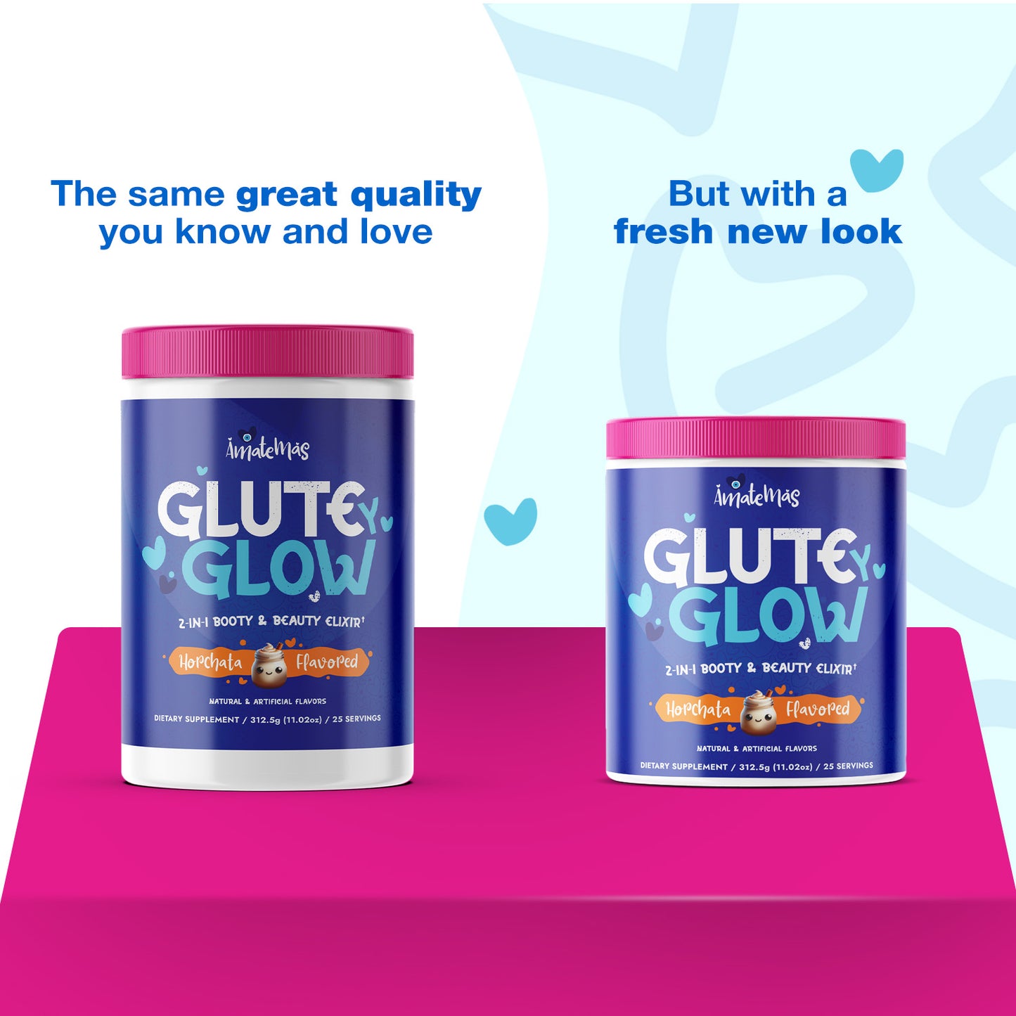 GLUTEYGLOW CREATINA PARA MUJERES ELIXIR DE BELLEZA Y BIENESTAR 2 EN 1