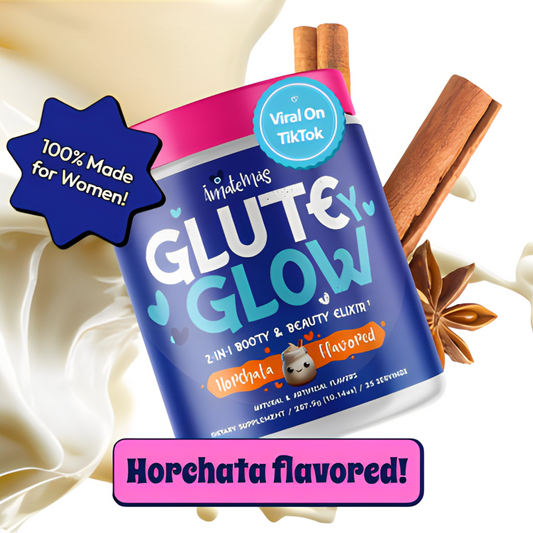 GLUTE Y GLOW CREATINA PARA MUJERES ELIXIR DE BELLEZA Y BIENESTAR 2 EN 1