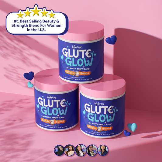 3-PACK GLUTEYGLOW CREATINE FOR WOMEN 2-IN-1 BEAUTY & WELLNESS ELIXIR