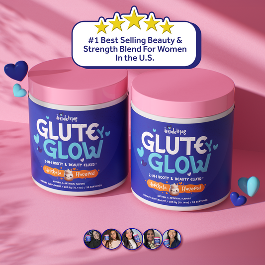 2-PACK GLUTEYGLOW CREATINE FOR WOMEN 2-IN-1 BEAUTY & WELLNESS ELIXIR