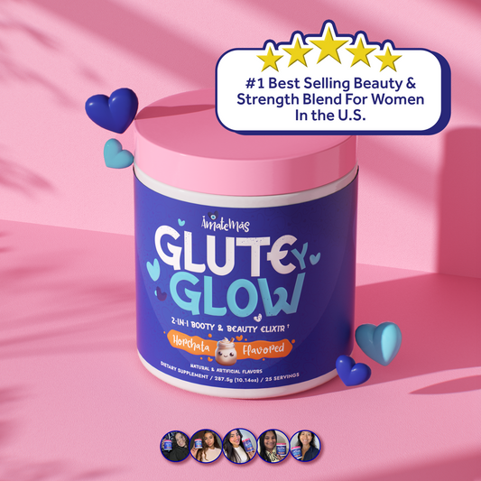 GLUTEYGLOW CREATINE FOR WOMEN 2-IN-1 BEAUTY & WELLNESS ELIXIR
