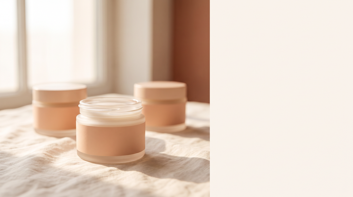 Peach Mami 3-pack hero — editorial still life